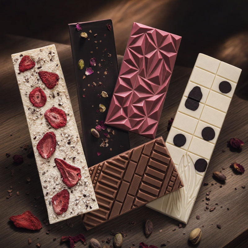 Vrsna Chocolates chocolate bars tablets artisan premium chocolate gifts