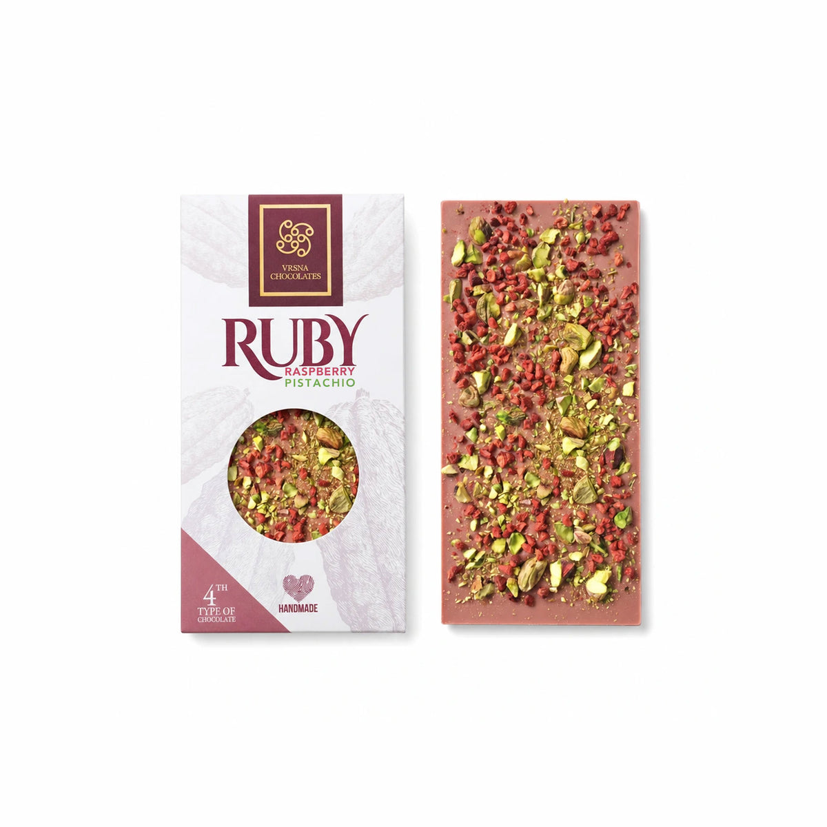 Ruby | Ruby with Pistachio and Raspberry